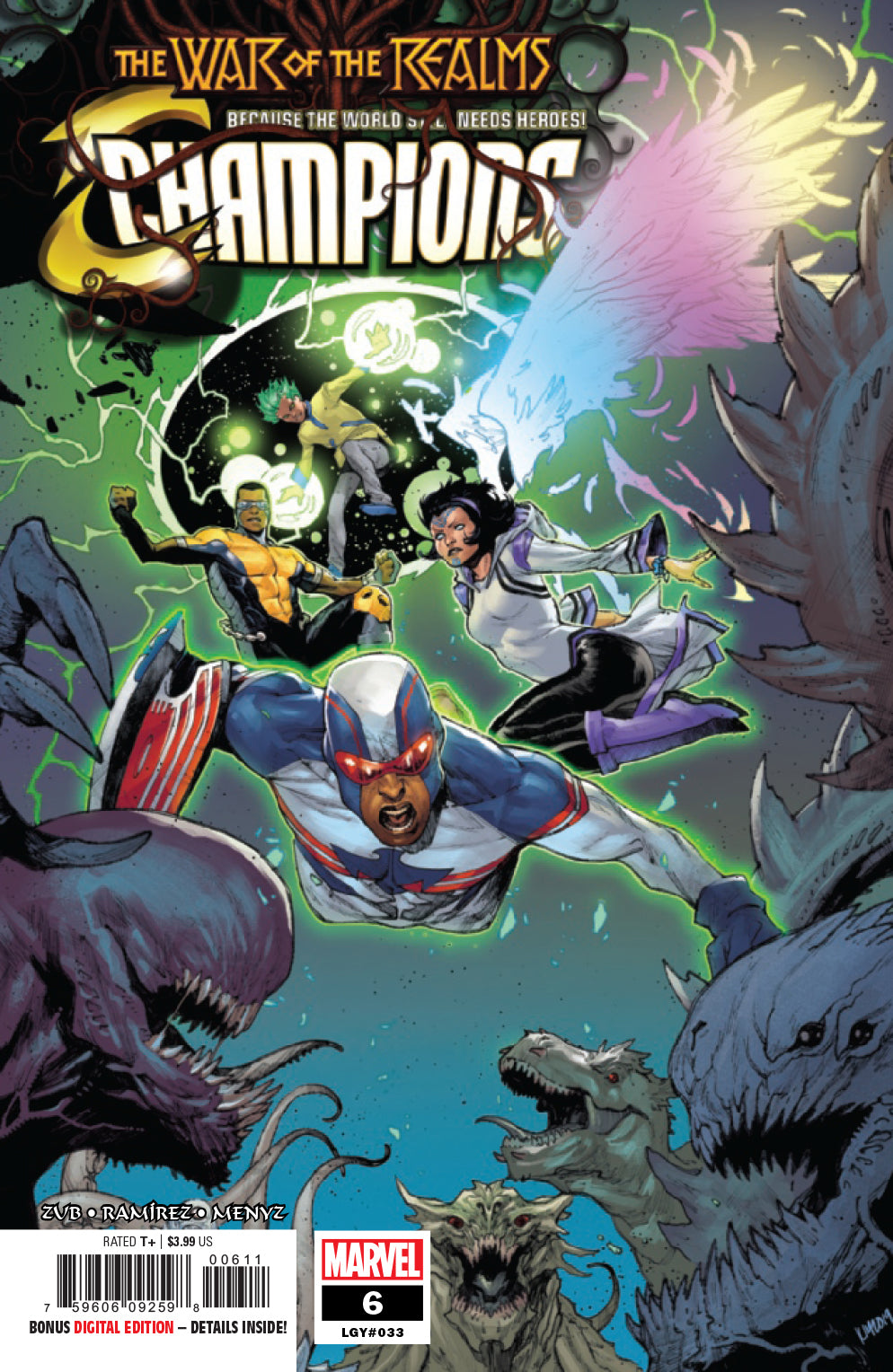 Champions #6 - CVR A (VF/NM)