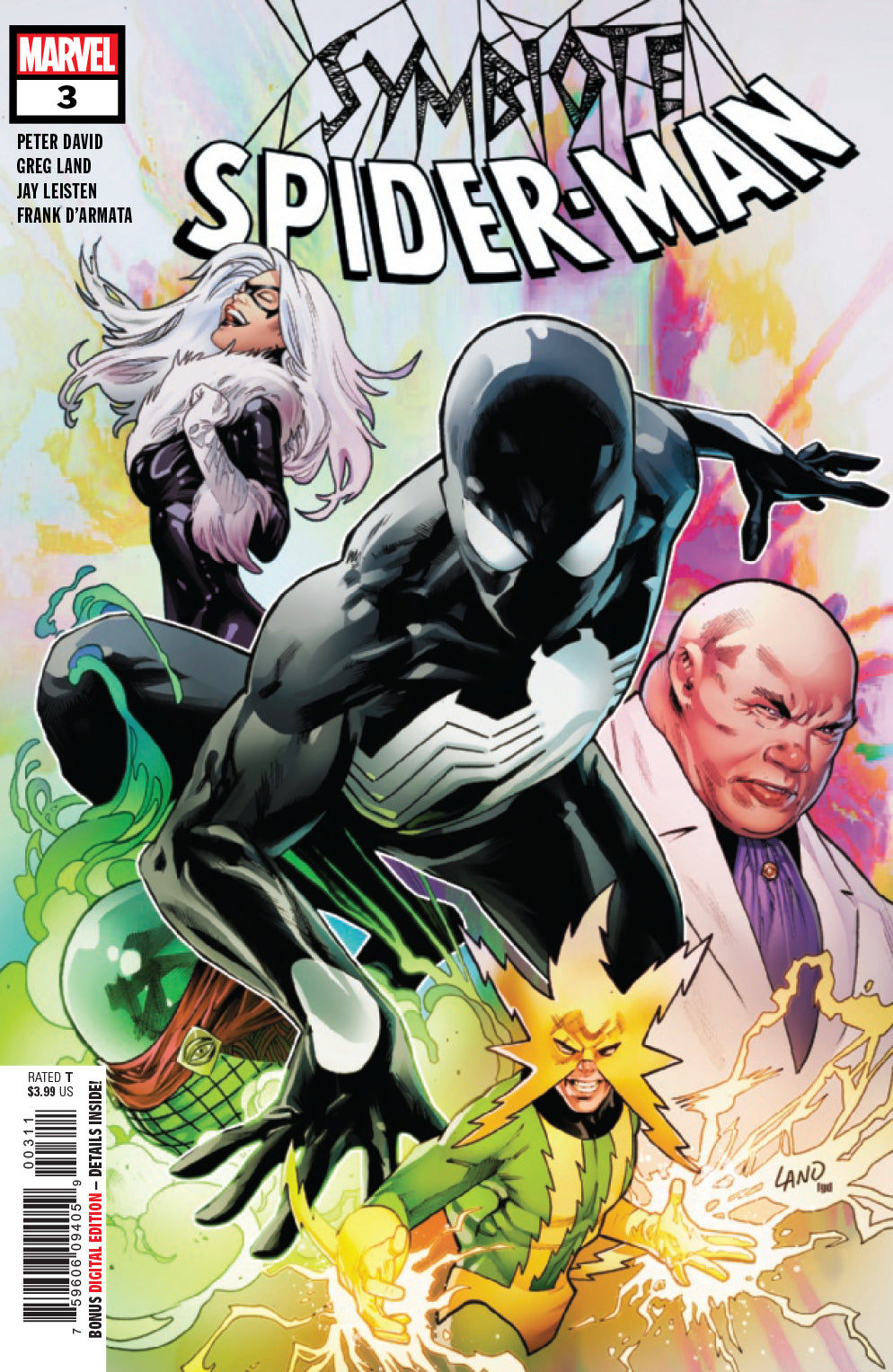 Symbiote Spider-Man #3 CVR A Marvel 2019 FN