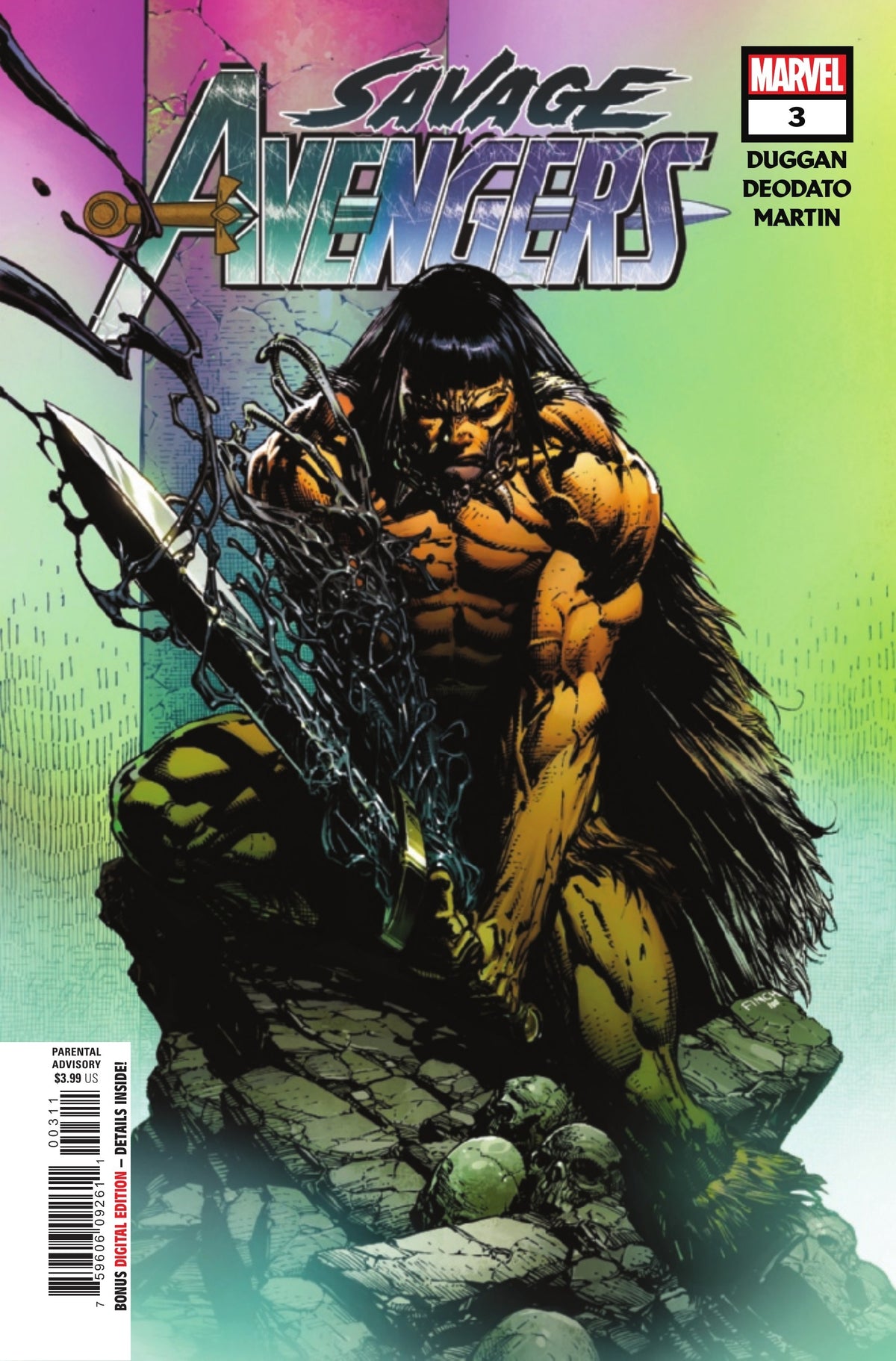 Savage Avengers #3 CVR A Marvel 2019 VF