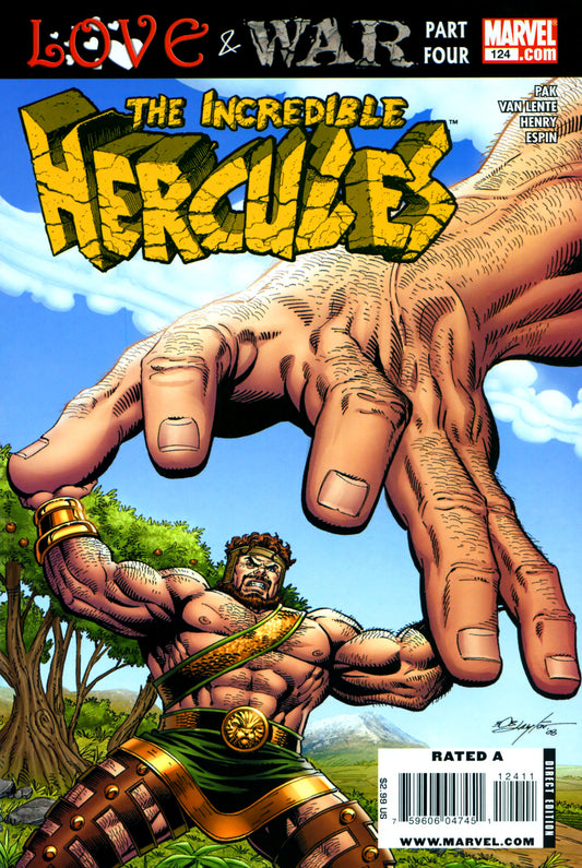 Incredible Hercules #124 CVR A Marvel 2009 VF