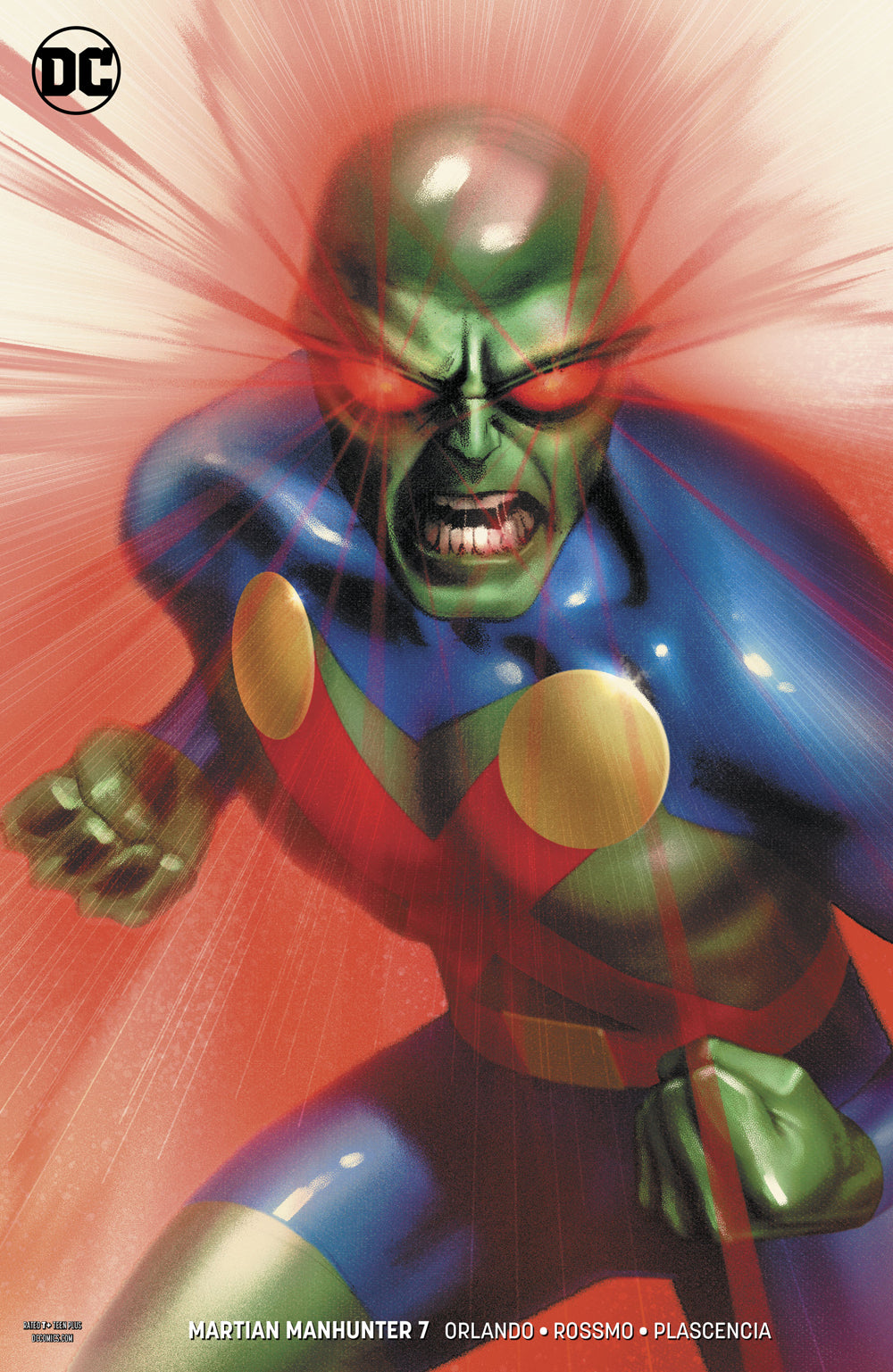 Martian Manhunter #7 CVR B DC Comics 2019 VF