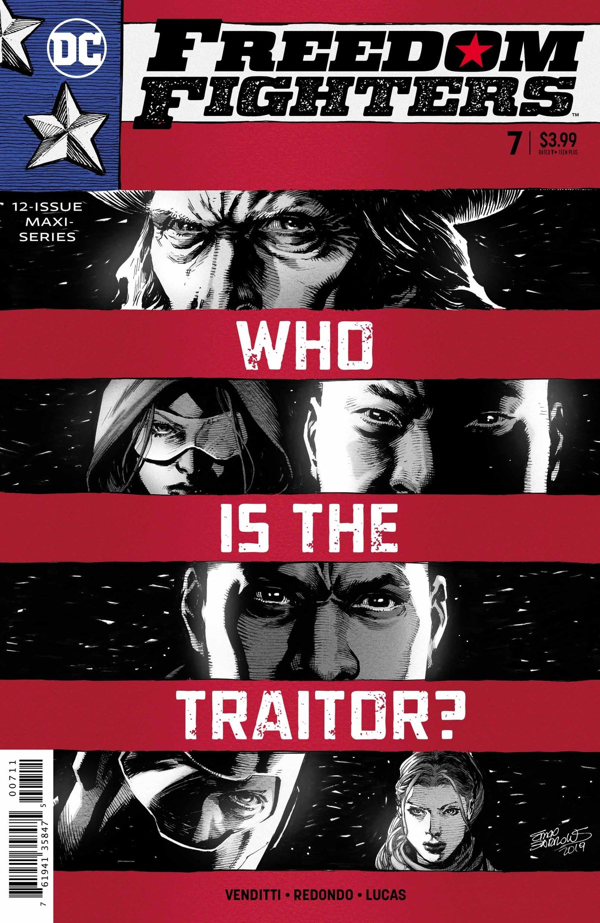 Freedom Fighters #7 CVR A DC Comics 2019 FN
