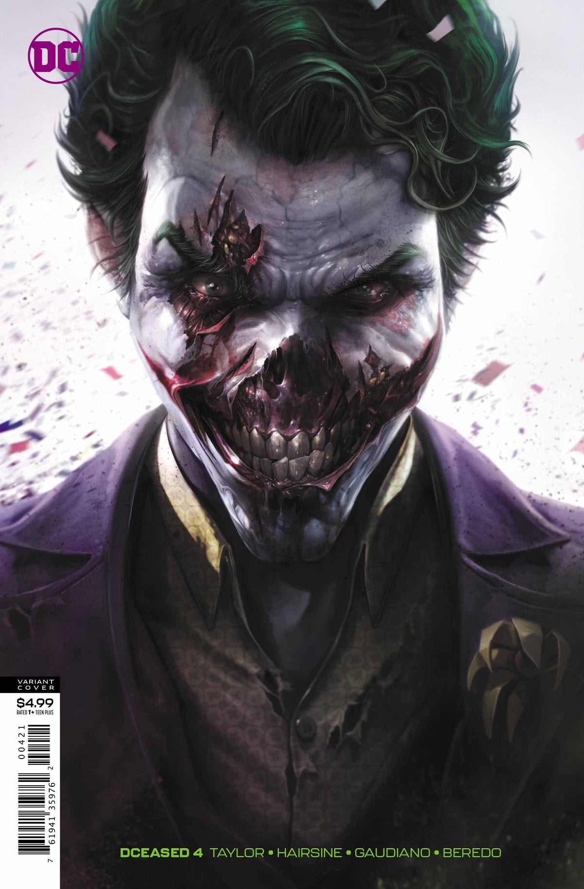 DCeased #4 CVR B DC Comics 2019 FN