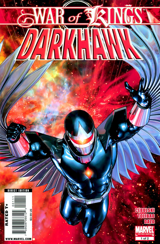 War of Kings: Darkhawk #1 - CVR A (VF)
