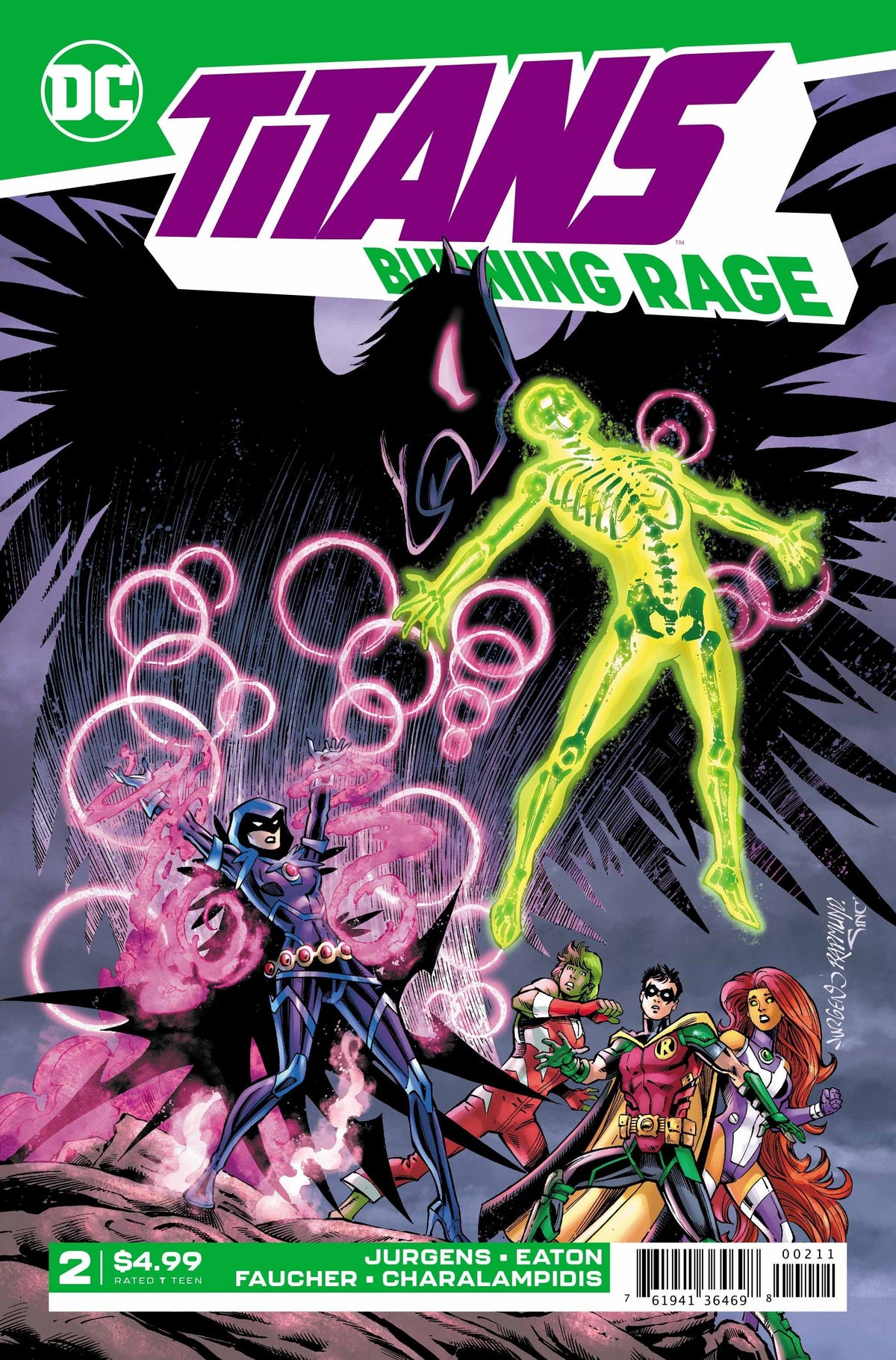 Titans: Burning Rage #2 - CVR A (FN)