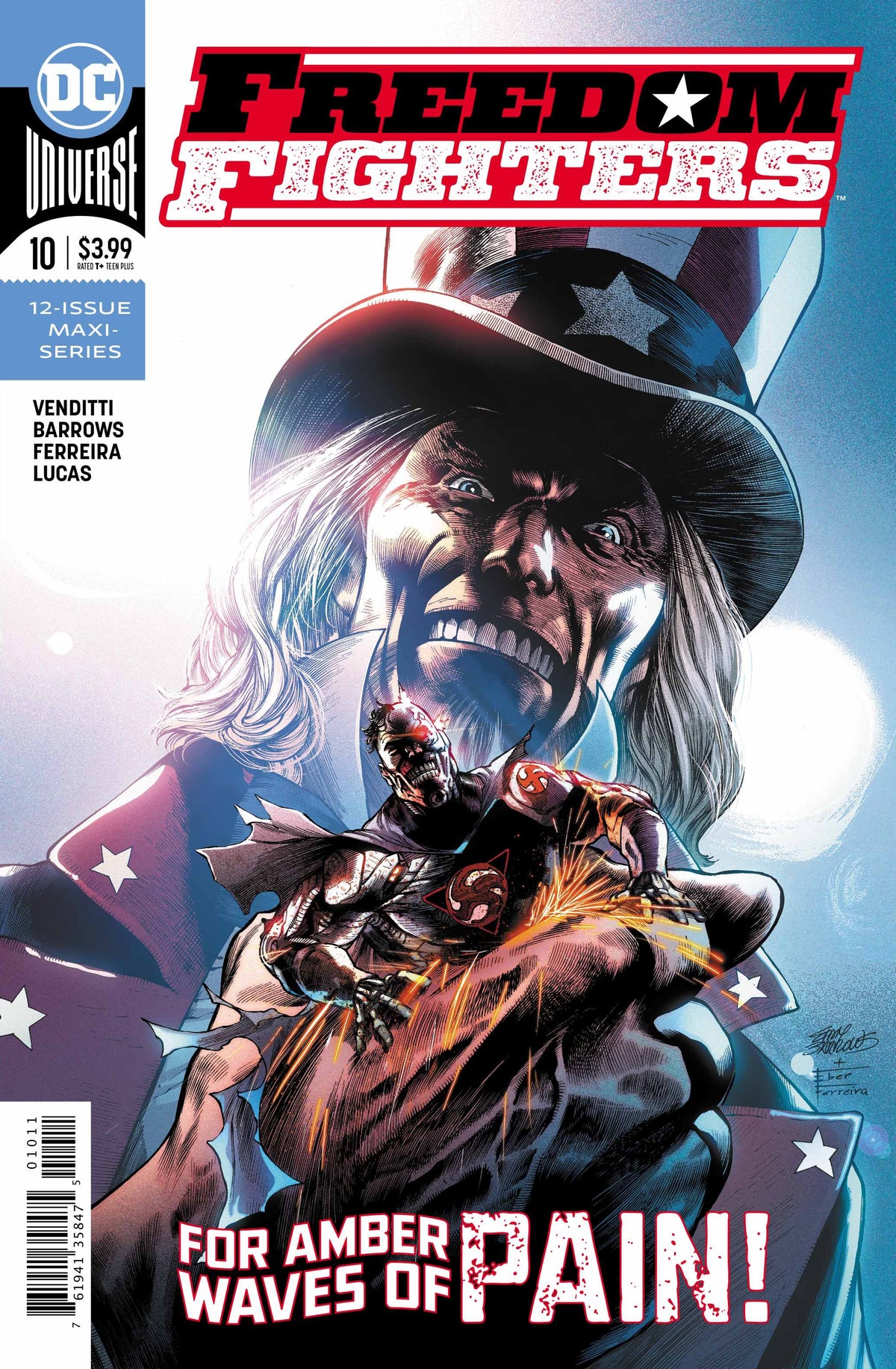 Freedom Fighters #10 CVR A DC Comics 2019 FN