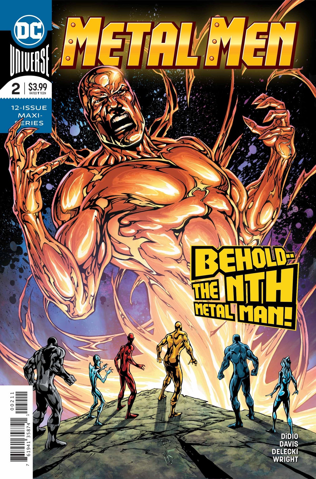 Metal Men #2 CVR A DC Comics 2019 FN