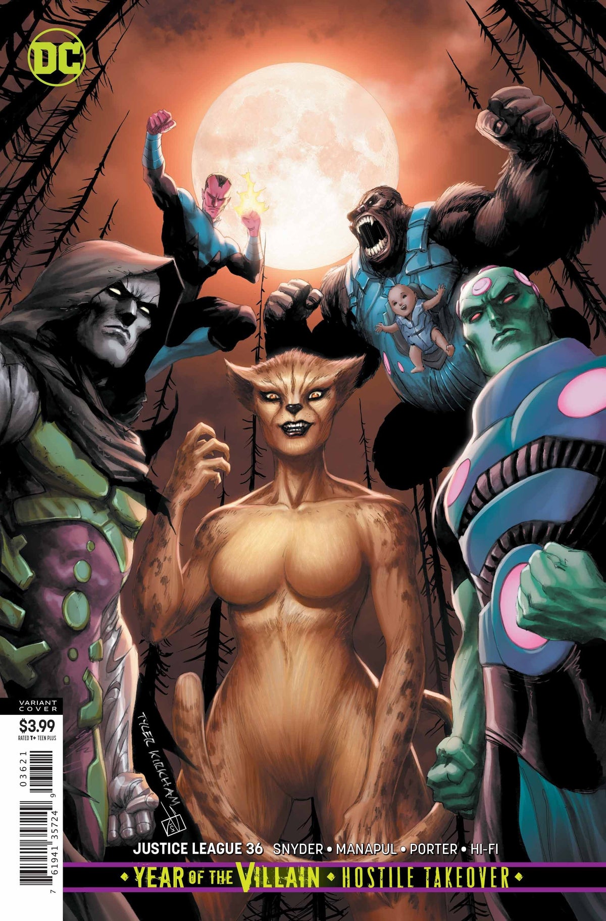 Justice League #36 CVR B DC Comics 2019 FN