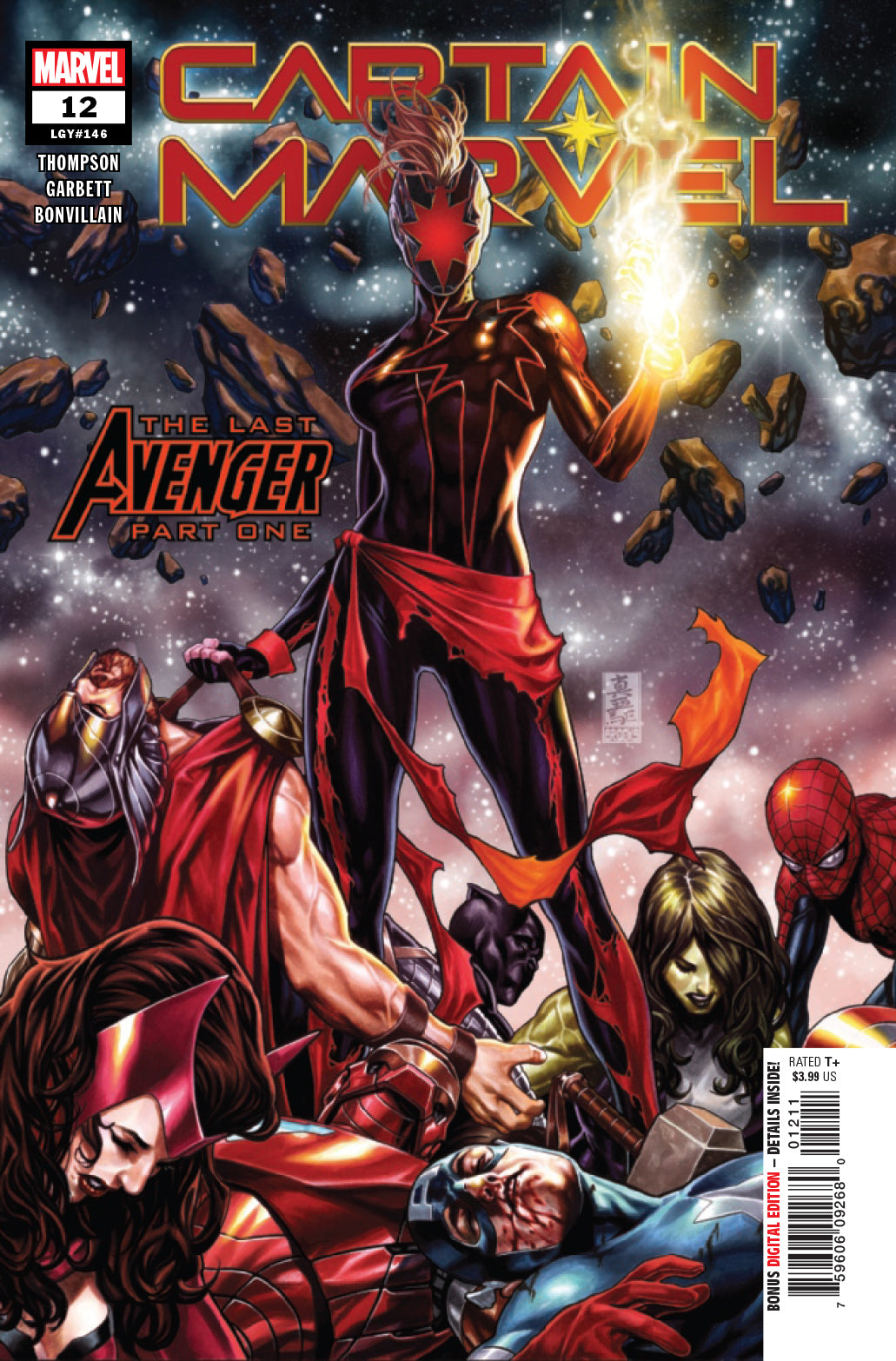 Captain Marvel #12 CVR A Marvel 2019 FN