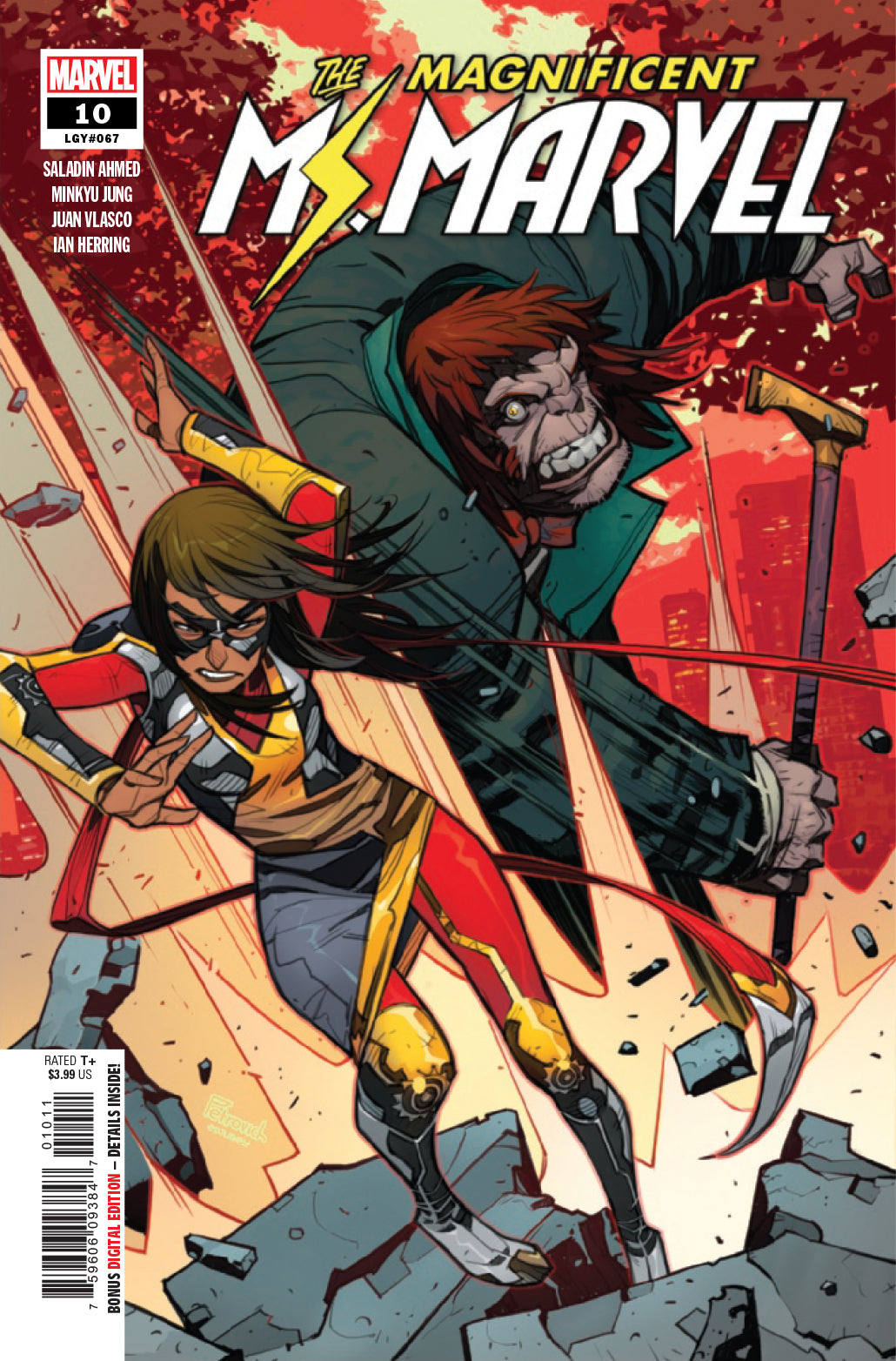 The Magnificent Ms. Marvel #10 - CVR A (VF)