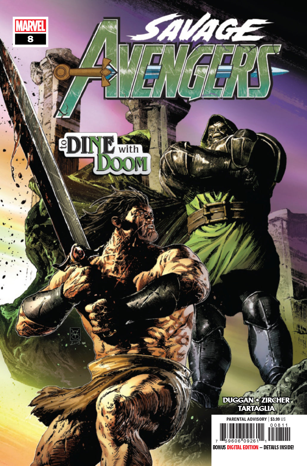 Savage Avengers #8 CVR A Marvel 2019 VF