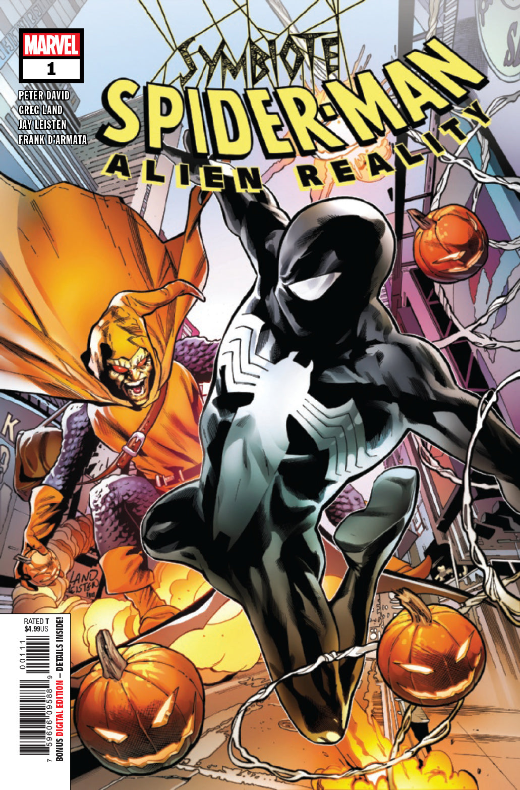 Symbiote Spider-Man: Alien Reality #1 CVR A Marvel 2019 FN