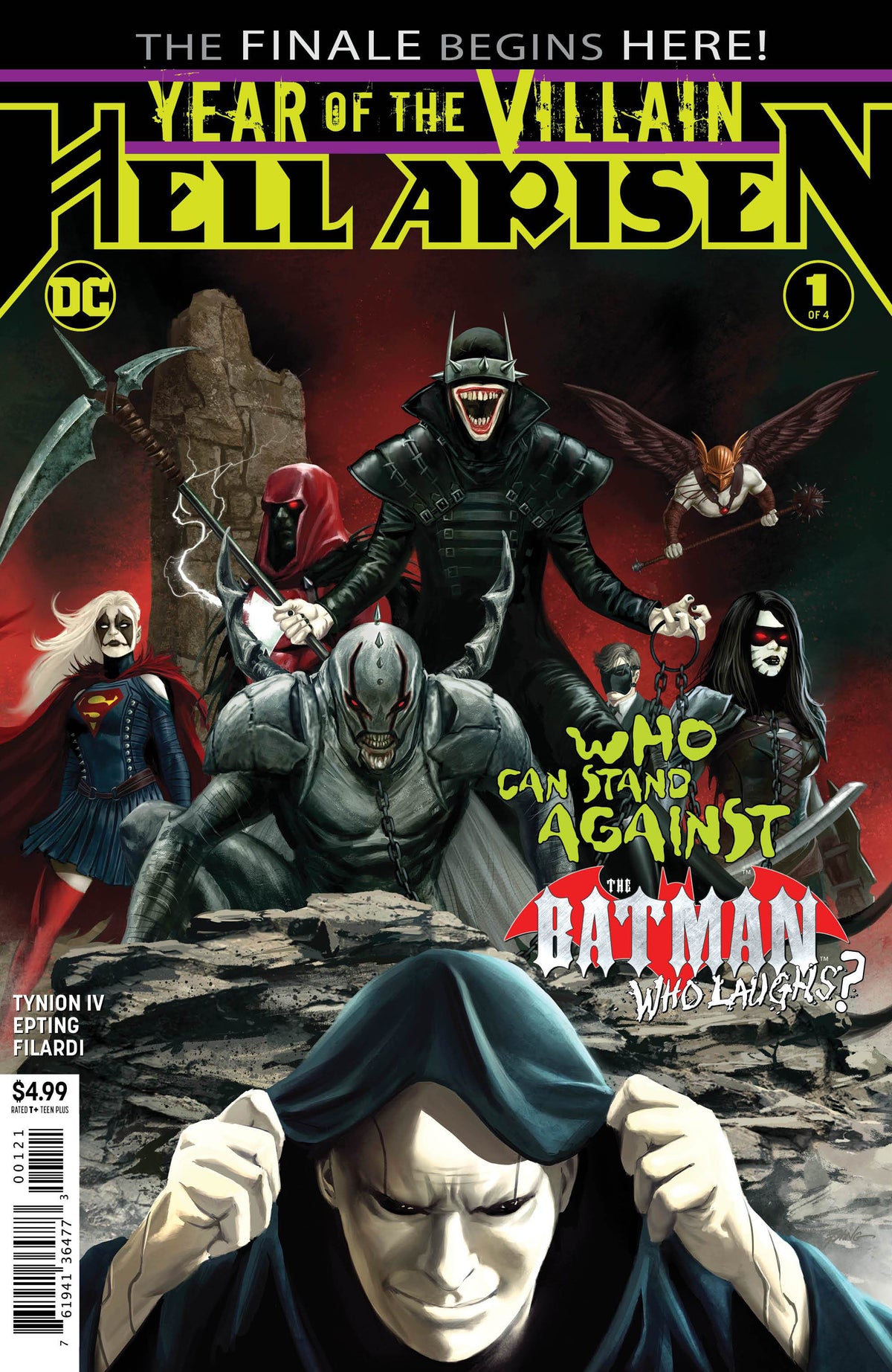 Year of the Villain: Hell Arisen #1 CVR A DC Comics 2019 FN