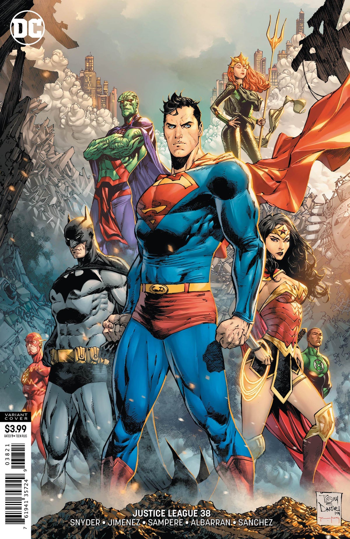 Justice League #38 CVR B DC Comics 2019 FN