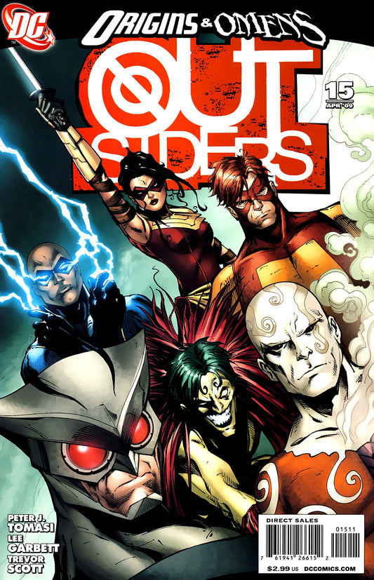 The Outsiders #15 CVR A DC Comics 2009 FN