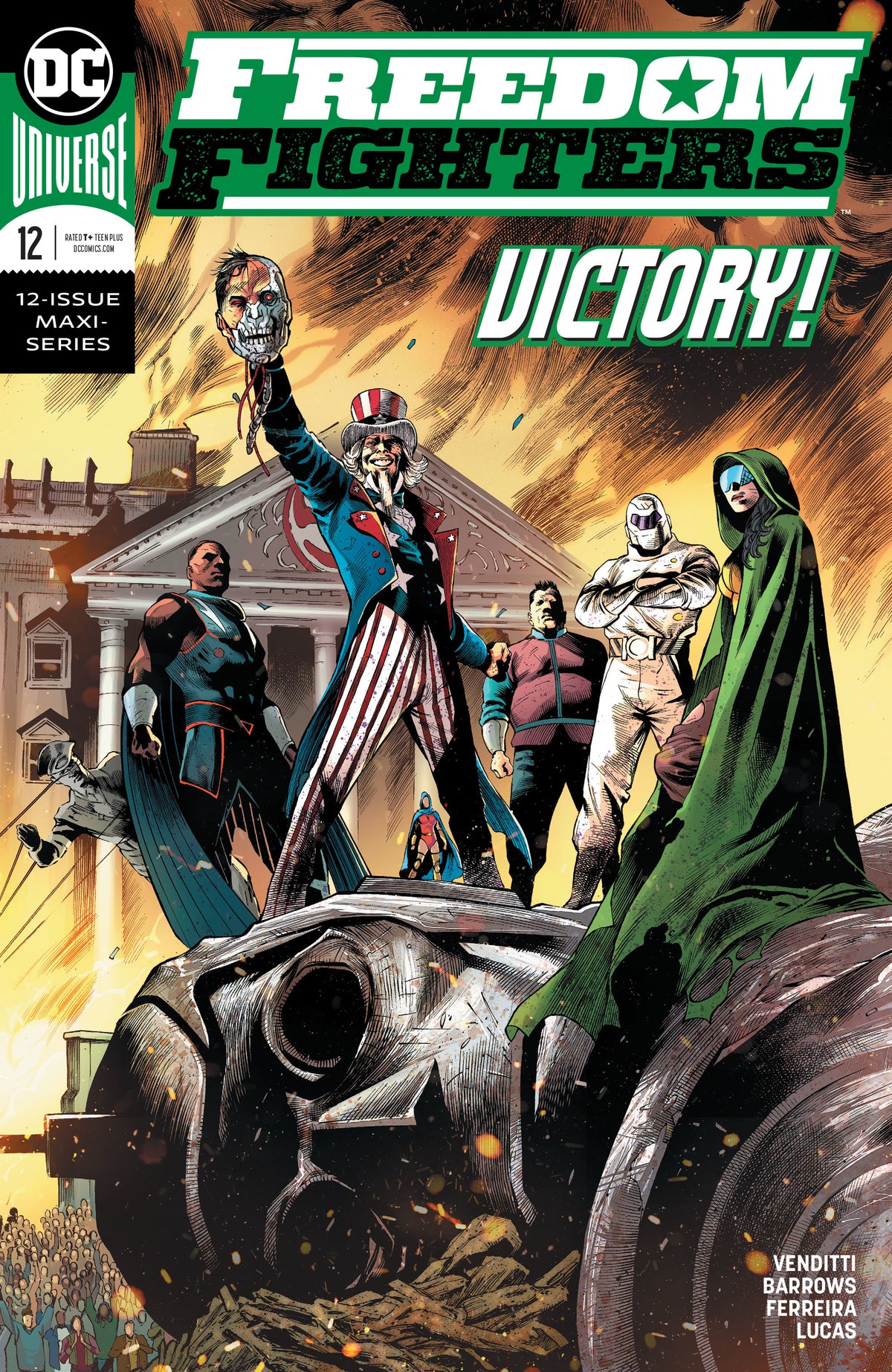 Freedom Fighters #12 CVR A DC Comics 2020 FN