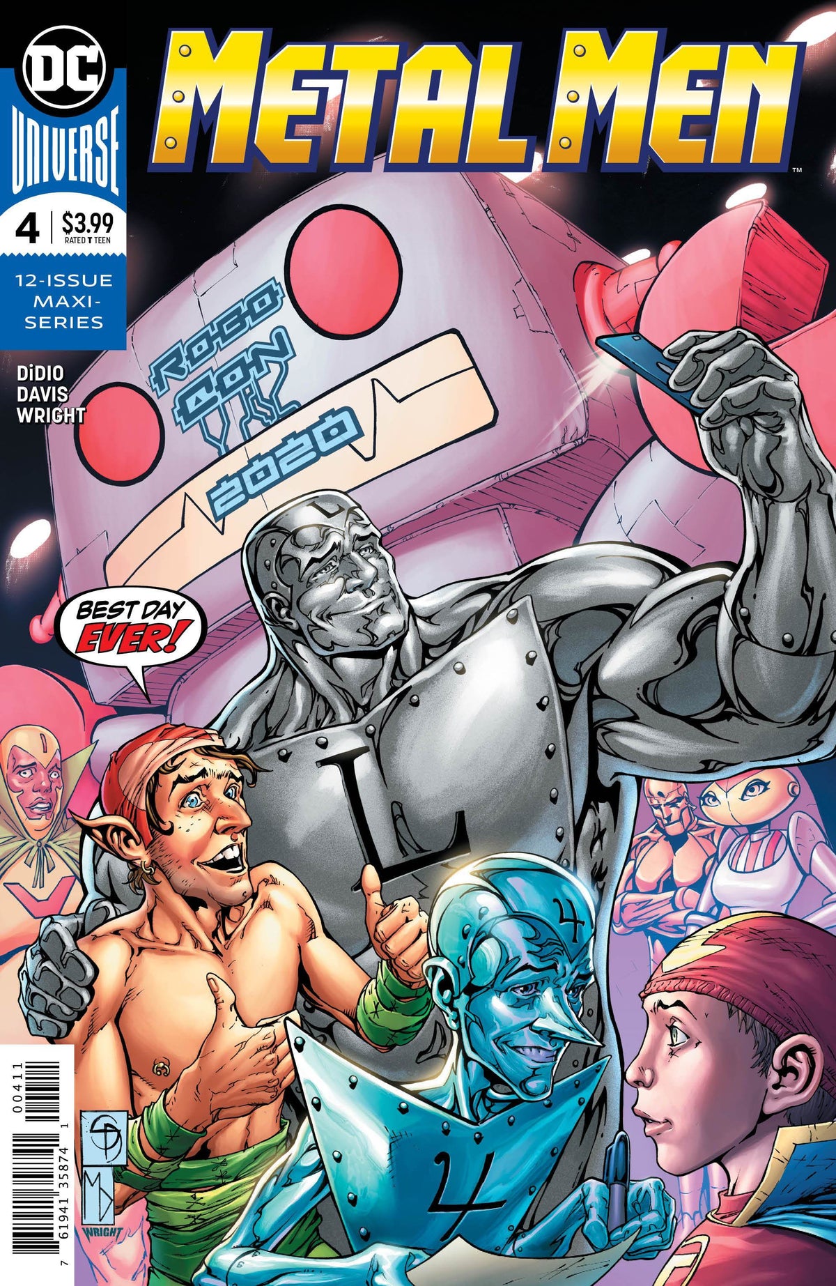 Metal Men #4 CVR A DC Comics 2020 FN