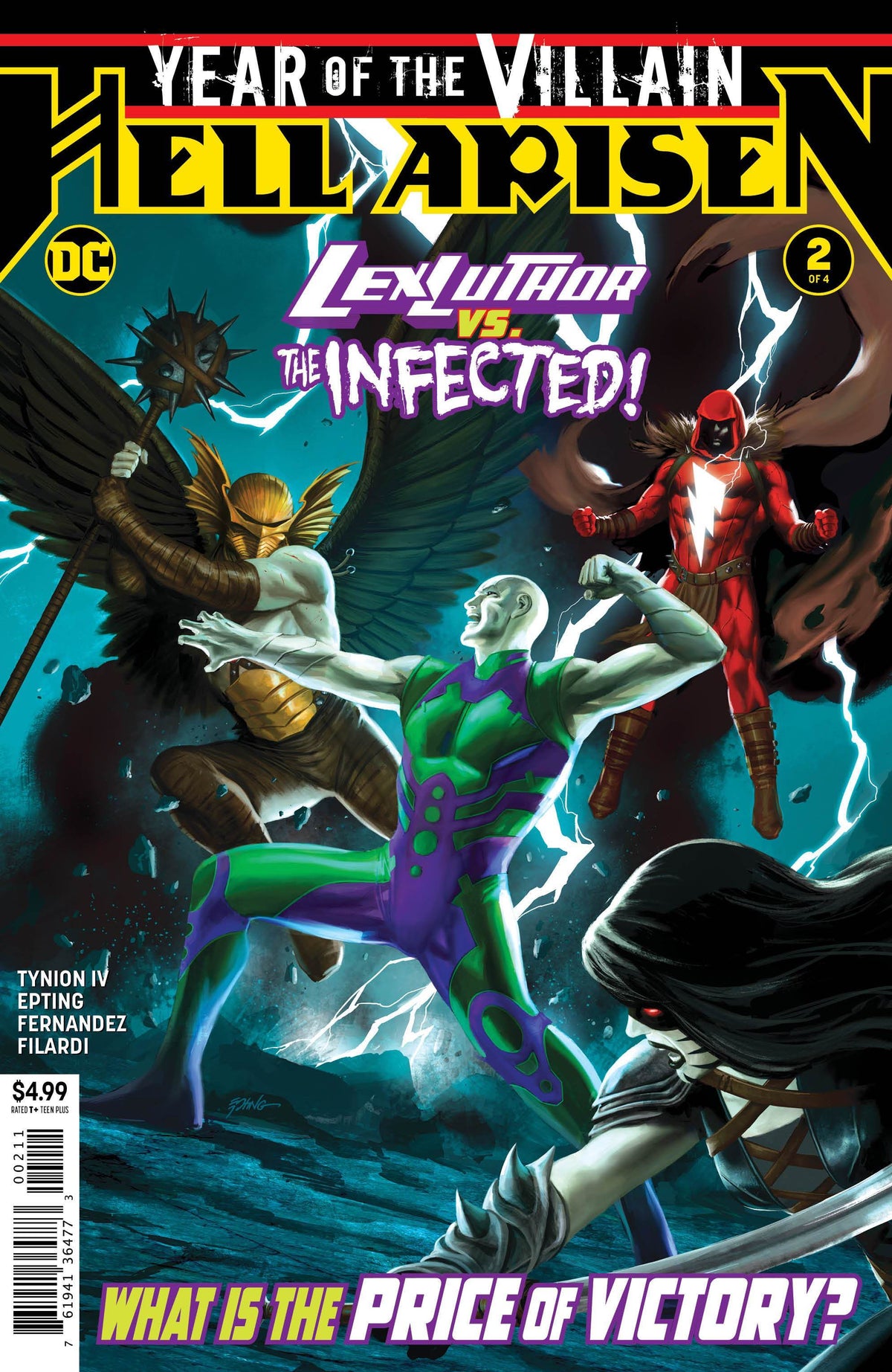 Year of the Villain: Hell Arisen #2 CVR A DC Comics 2020 FN