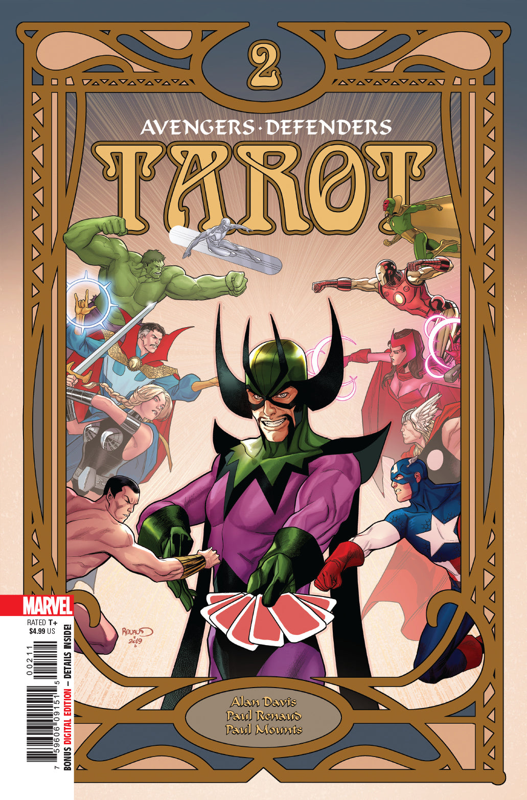 Tarot #2 CVR A Marvel 2020 FN