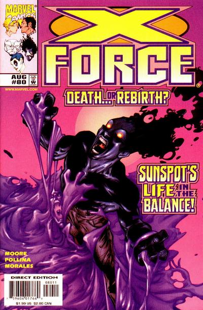 X-Force #80 CVR A Marvel Comics 1998 FN