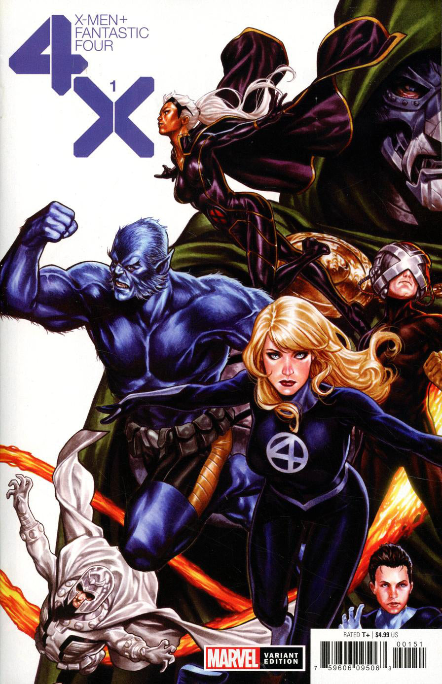 X-Men/Fantastic Four #1 CVR D Marvel 2020 FN