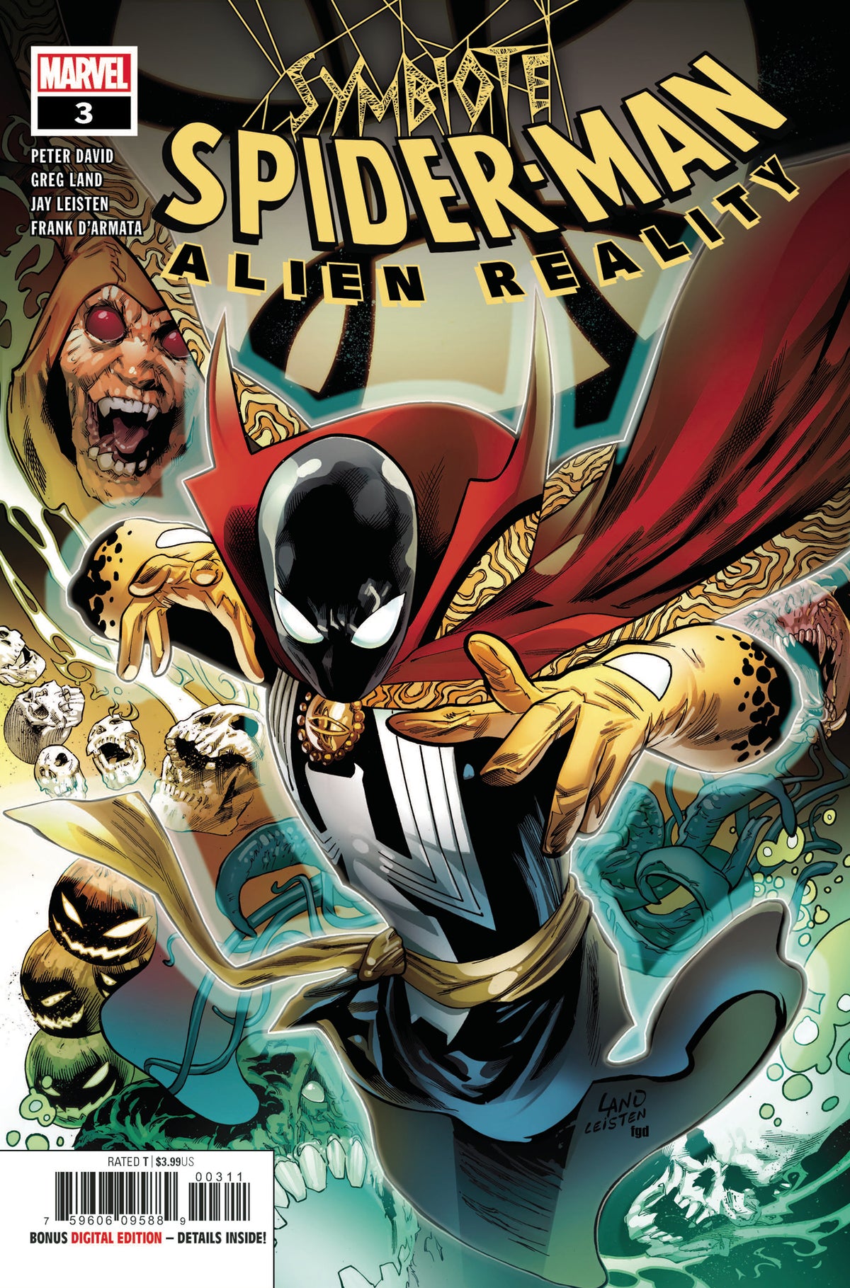 Symbiote Spider-Man: Alien Reality #3 CVR A Marvel 2020 FN