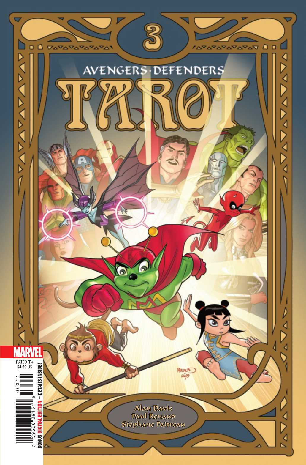 Tarot #3 CVR A Marvel 2020 FN