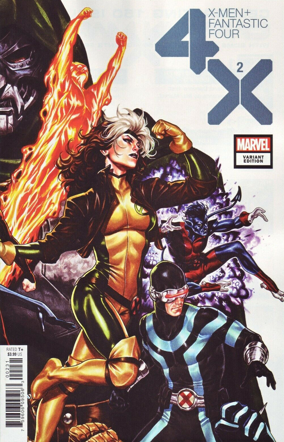 X-Men/Fantastic Four #2 CVR B Marvel 2020 FN