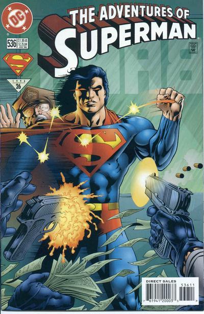 Adventures of Superman #536 CVR A DC Comics 1996 FN