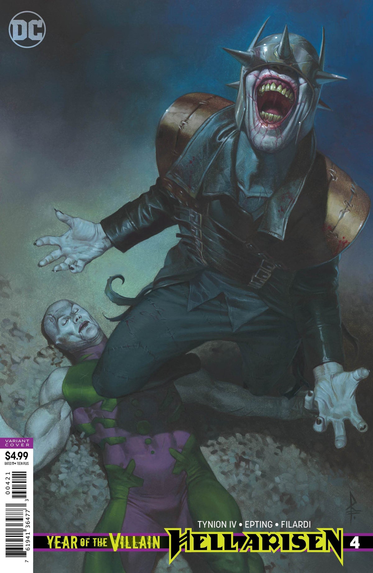 Year of the Villain: Hell Arisen #4 CVR B DC Comics 2020 FN