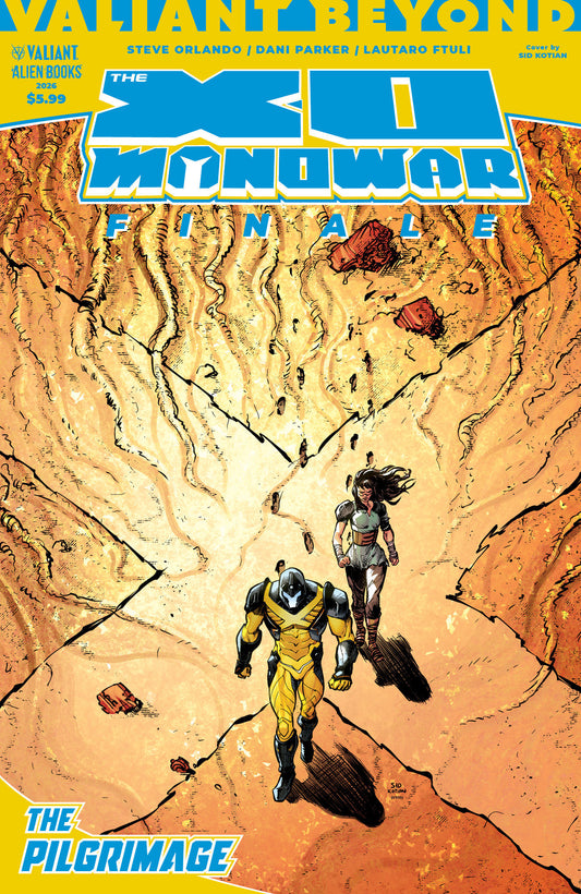 Valiant Beyond: The X-O Manowar Finale--The Pilgrimage Cover A (Kotian) (VF/NM) - Packrat Comics