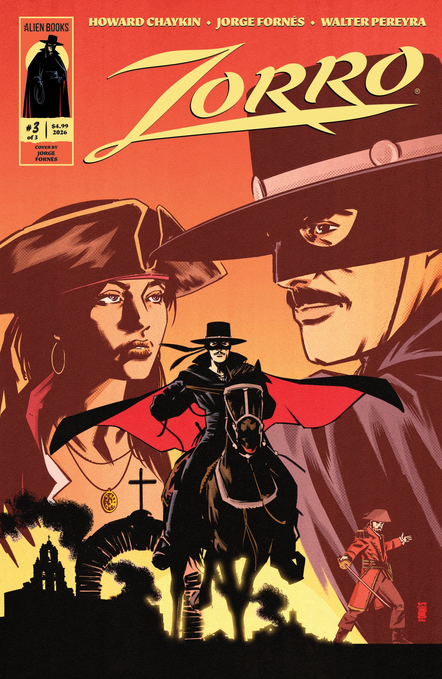 Zorro #3 Cover A (Fornés) (VF/NM)