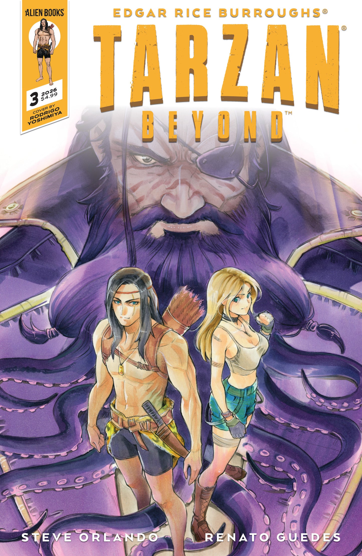 Tarzan Beyond #3 Variant B (Yoshimiya Manga Variant) (VF/NM)