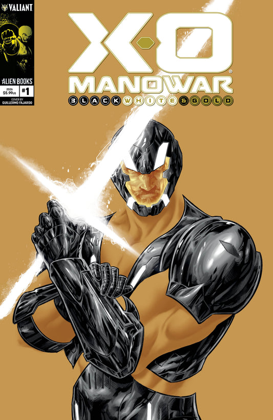 X-O Manowar: Black, White & Gold #1 Cover A (Fajardo) (VF/NM) - Packrat Comics