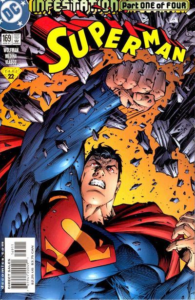 Superman #169 CVR A DC Comics 2001 VG