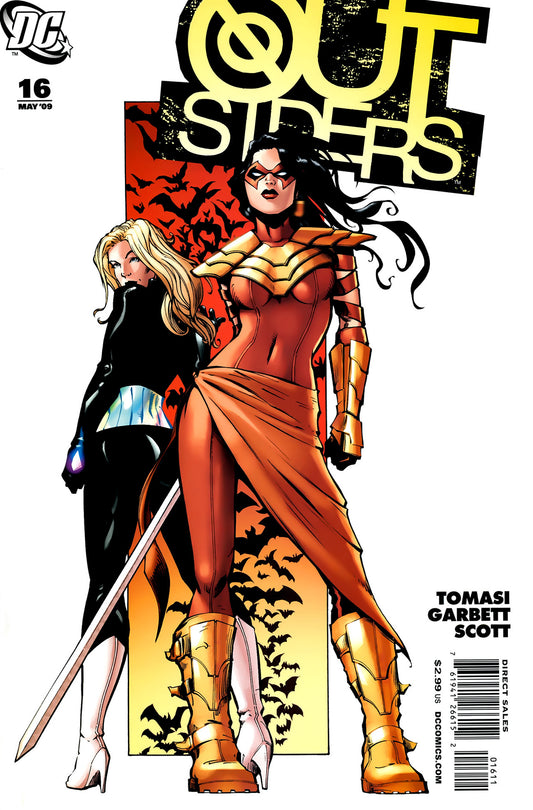 The Outsiders #16 CVR A DC Comics 2009 FN