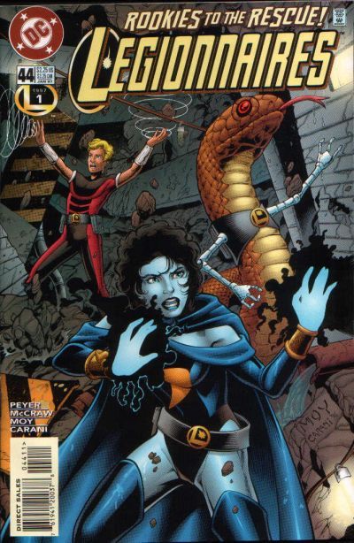 Legionnaires #44 CVR A DC Comics 1997 VF