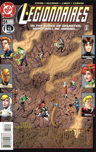 Legionnaires #51 CVR A DC Comics 1997 VF