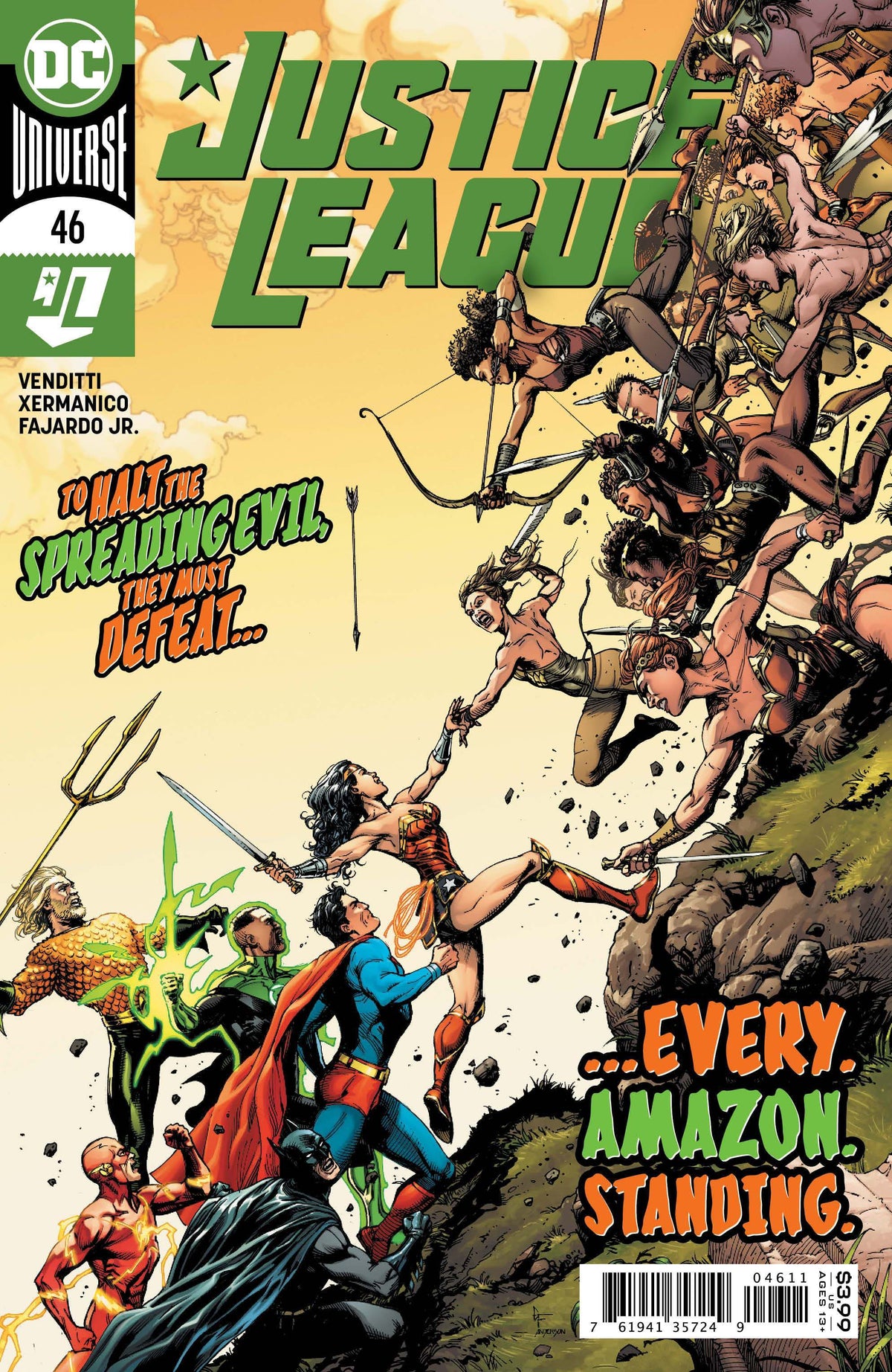 Justice League #46 CVR A DC Comics 2020 FN