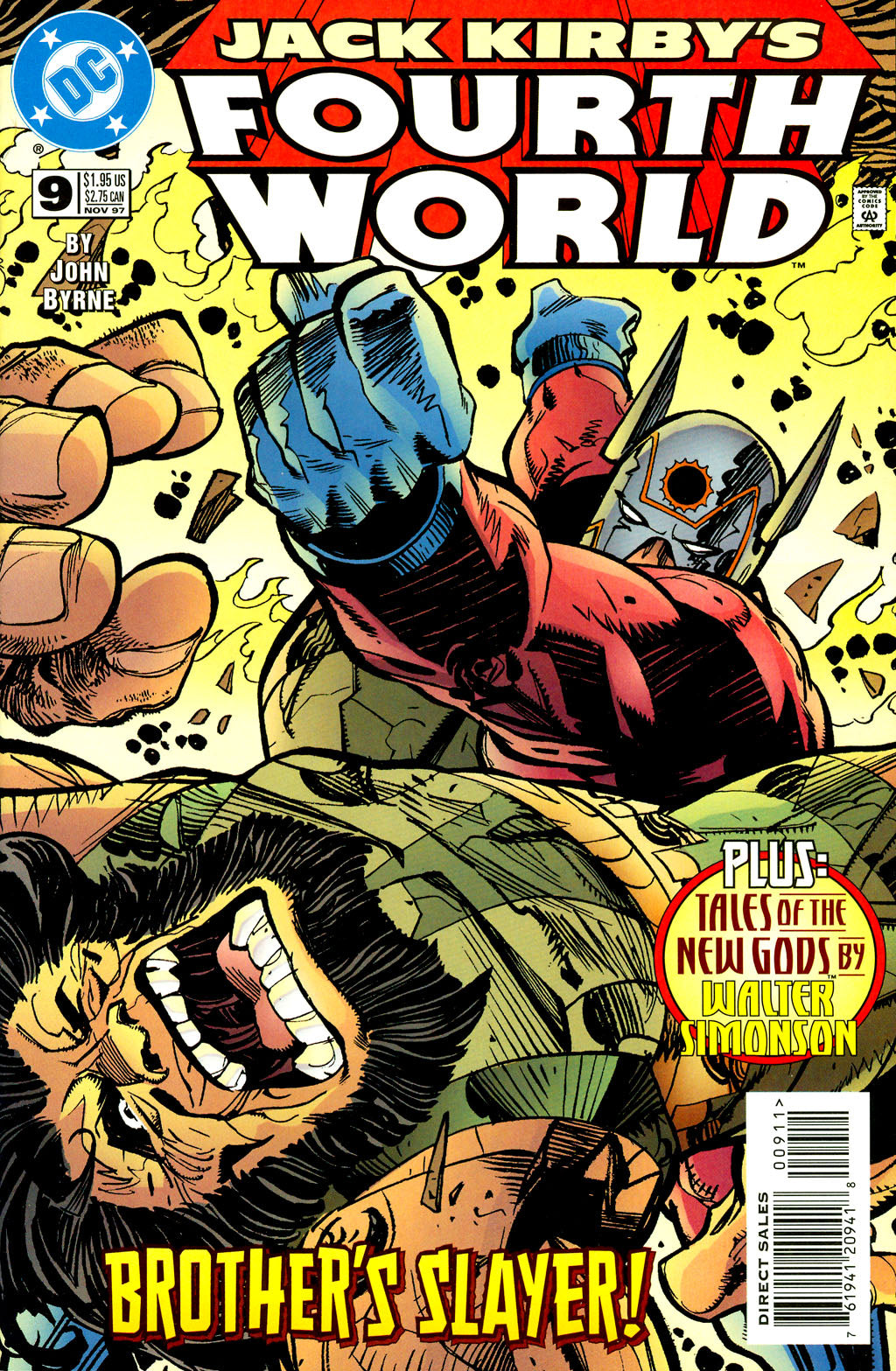 Jack Kirby's Fourth World #9 CVR A DC Comics 1997 FN
