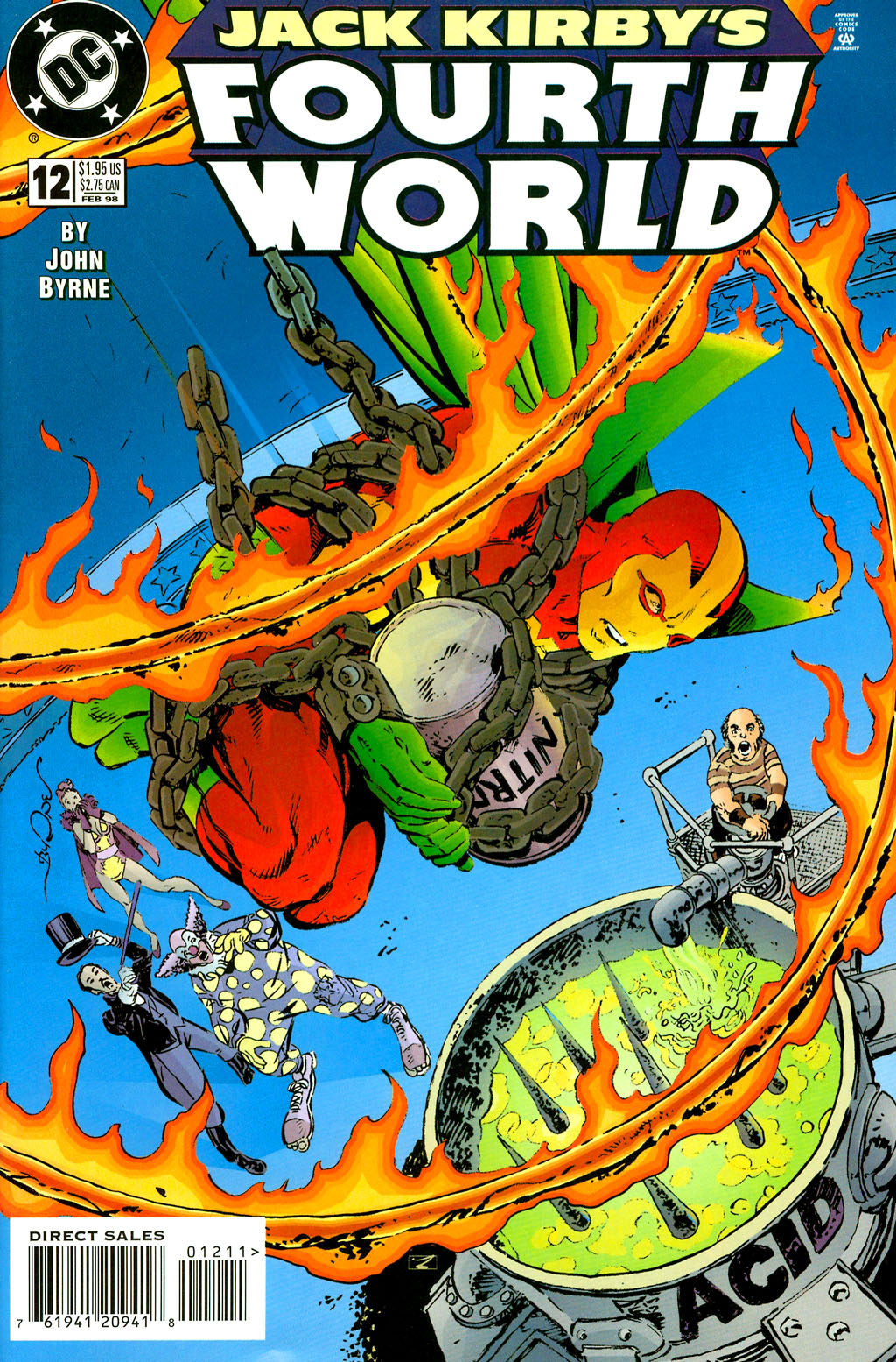 Jack Kirby's Fourth World #12 CVR A DC Comics 1998 FN