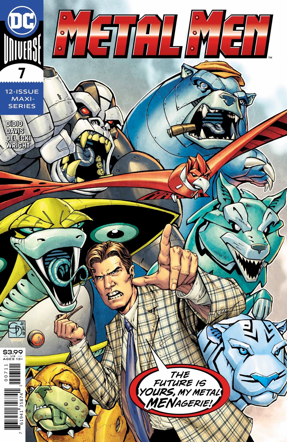 Metal Men #7 CVR A DC Comics 2020 FN