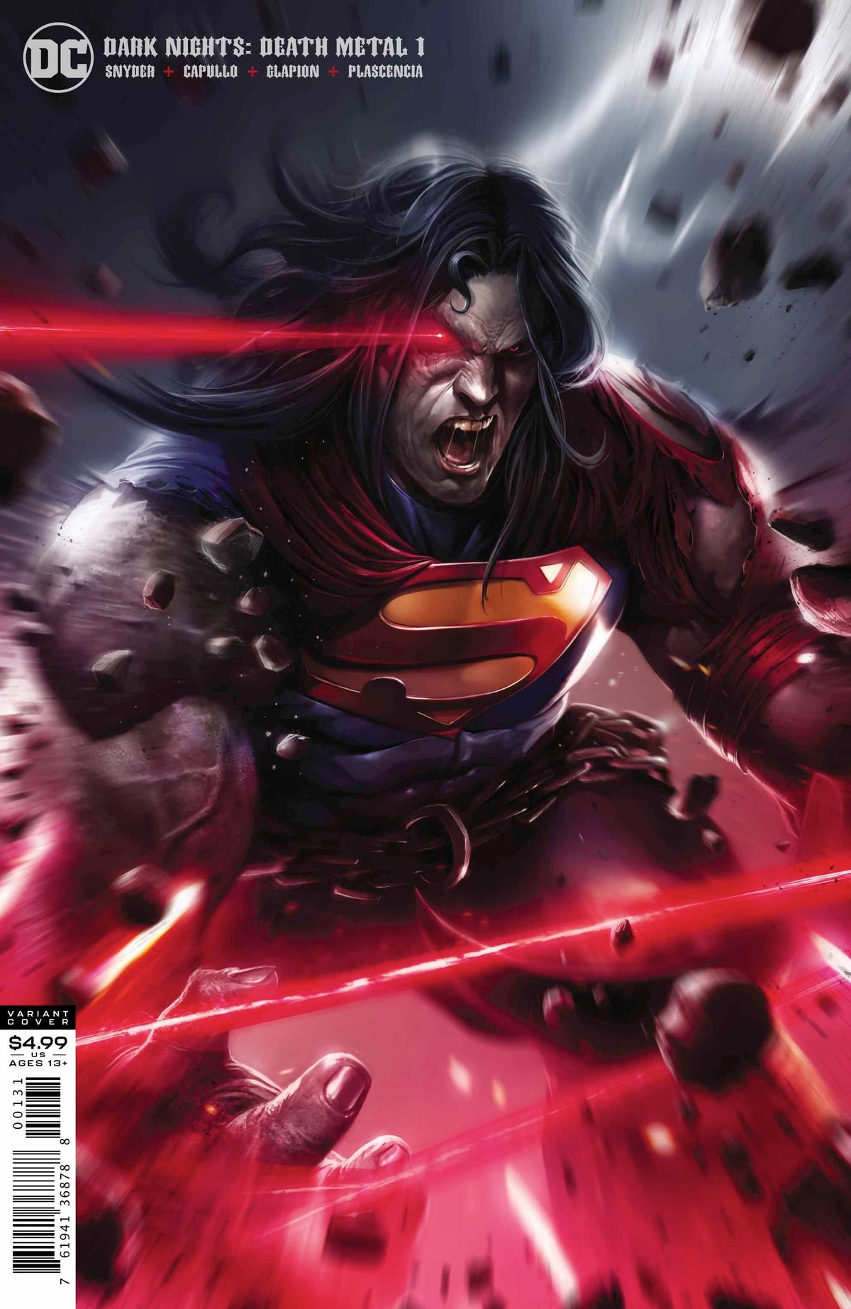 Dark Nights: Death Metal #1 CVR C DC Comics 2020 VF