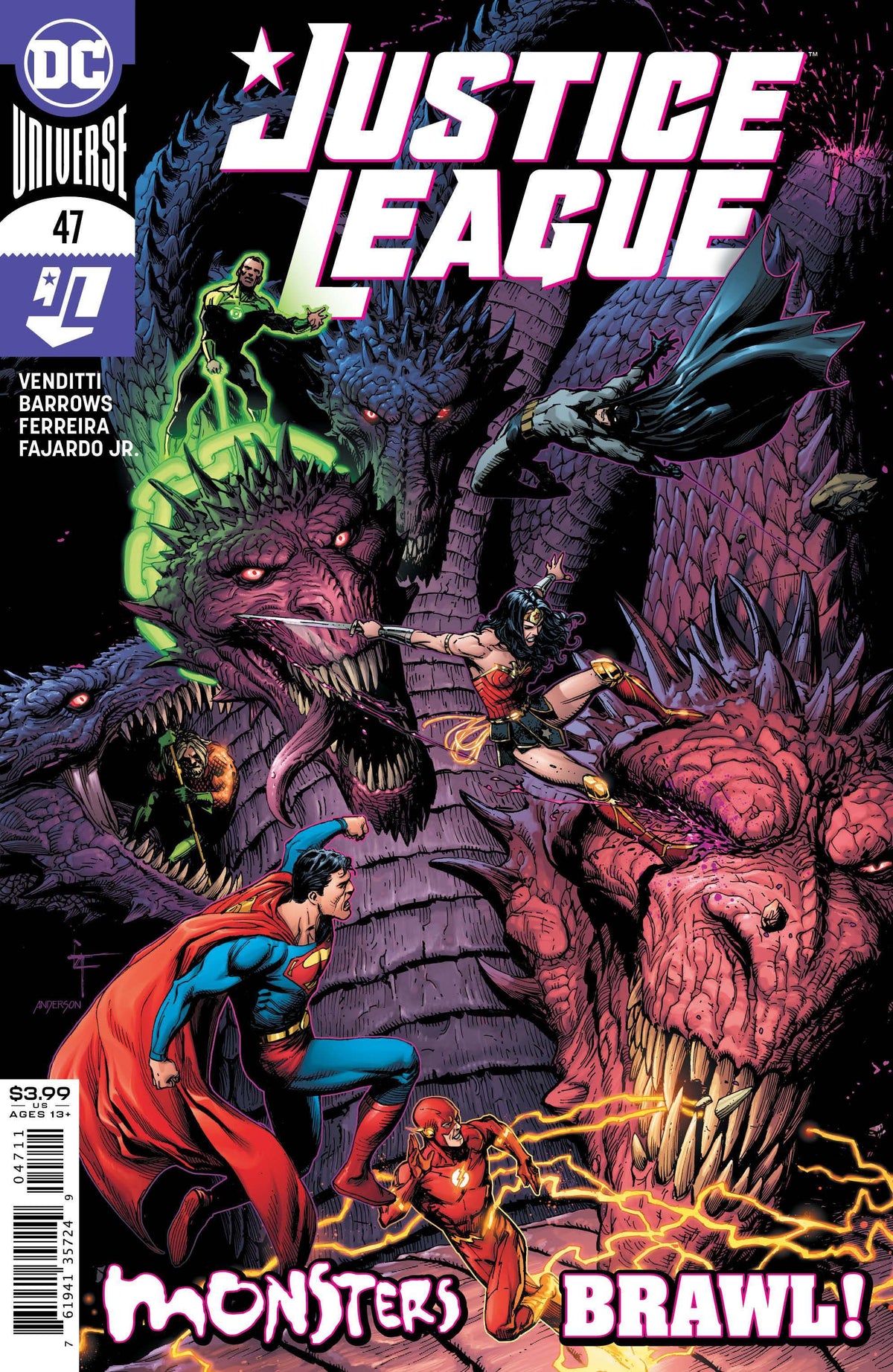 Justice League #47 CVR A DC Comics 2020 FN