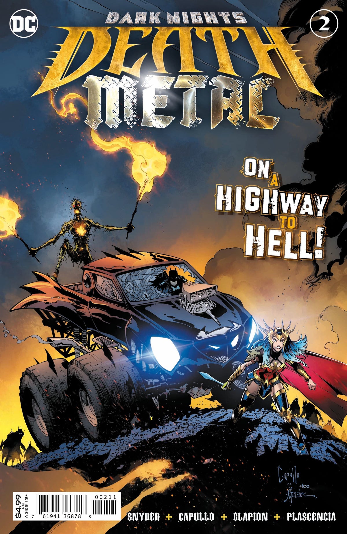Dark Nights: Death Metal #2 CVR A DC Comics 2020 FN