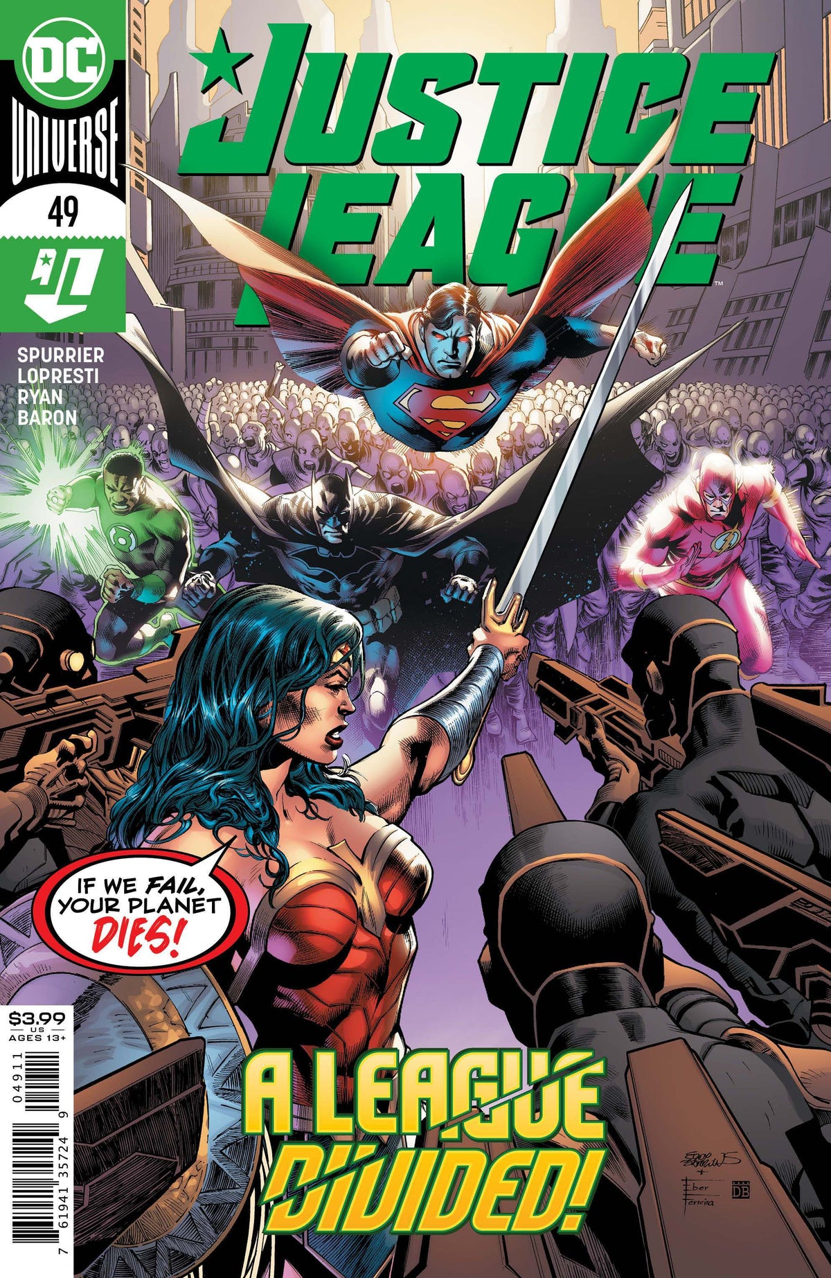 Justice League #49 CVR A DC Comics 2020 FN