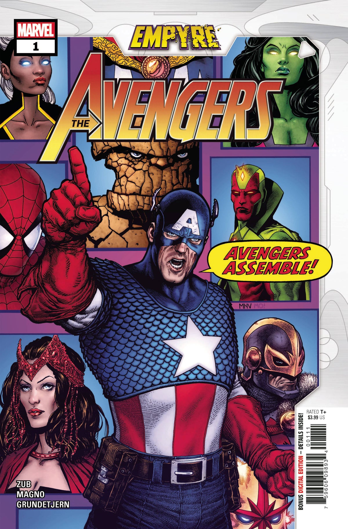 Empyre: Avengers #1 CVR A Marvel 2020 FN
