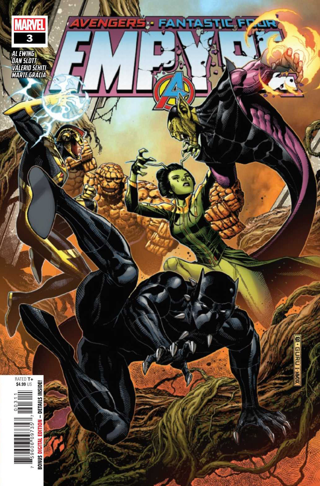 Empyre #3 CVR A Marvel 2020 FN