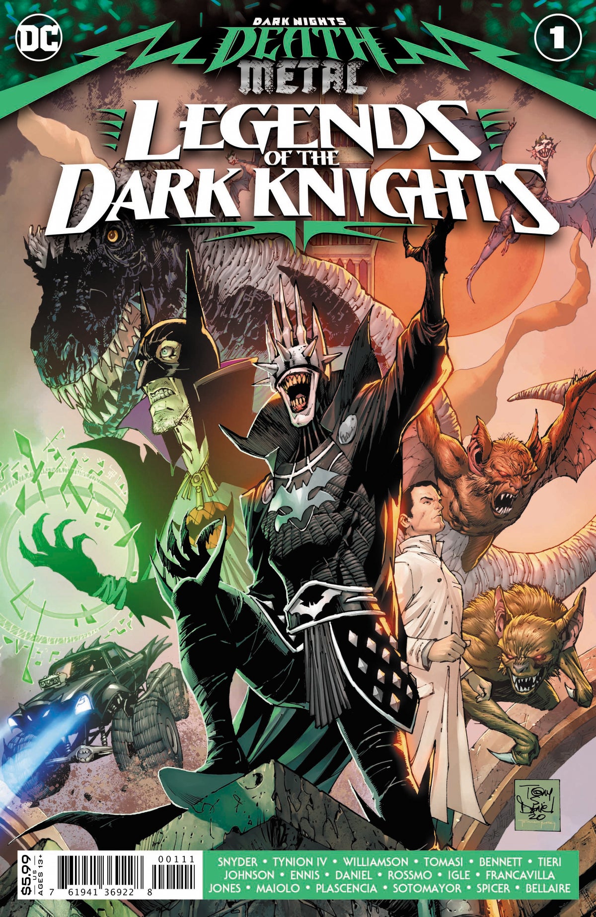 Dark Nights: Death Metal Legends of the Dark Knights #1 CVR A DC Comics 2020 VF