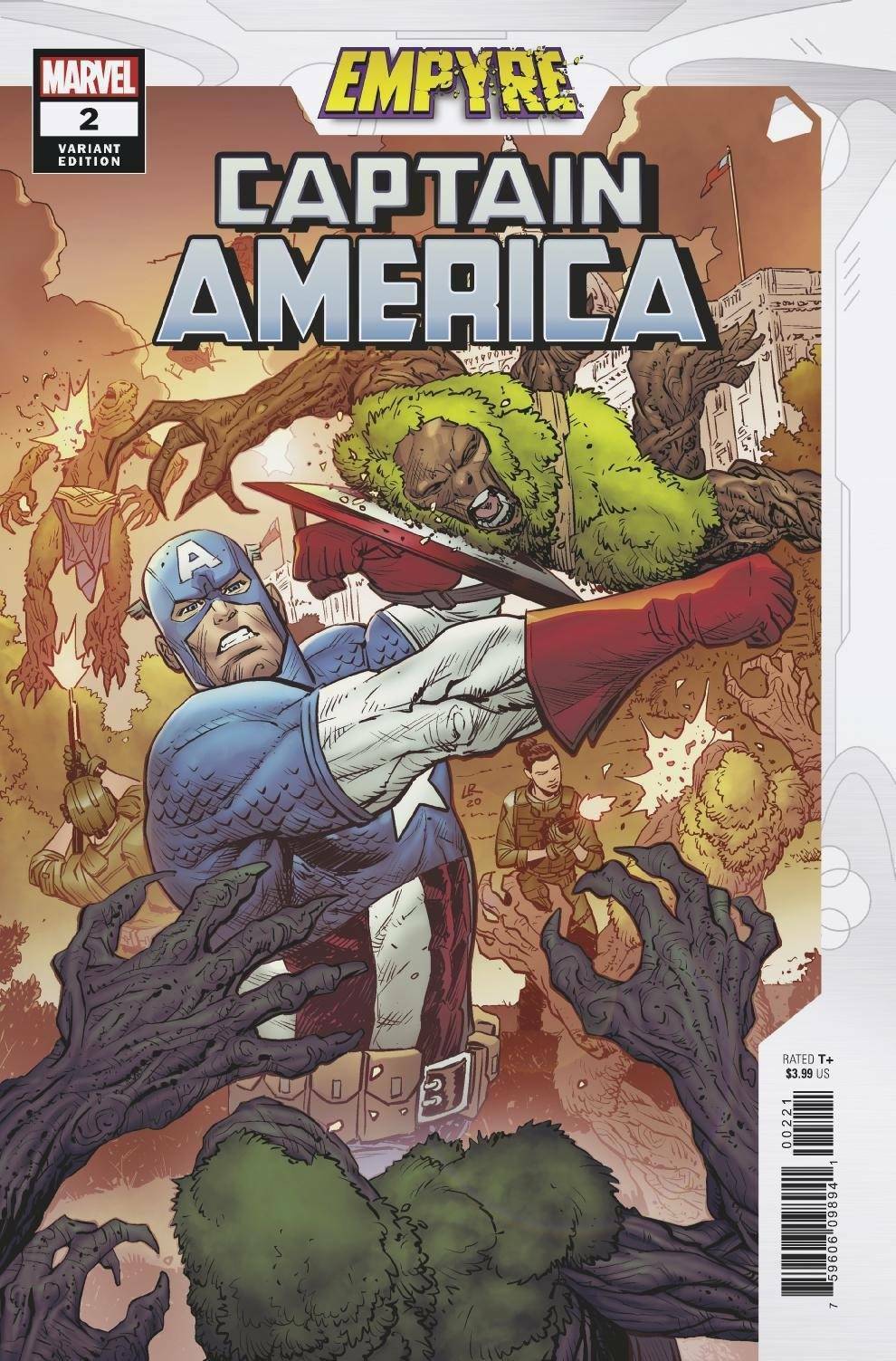 Empyre: Captain America #2 CVR B Marvel 2020 FN